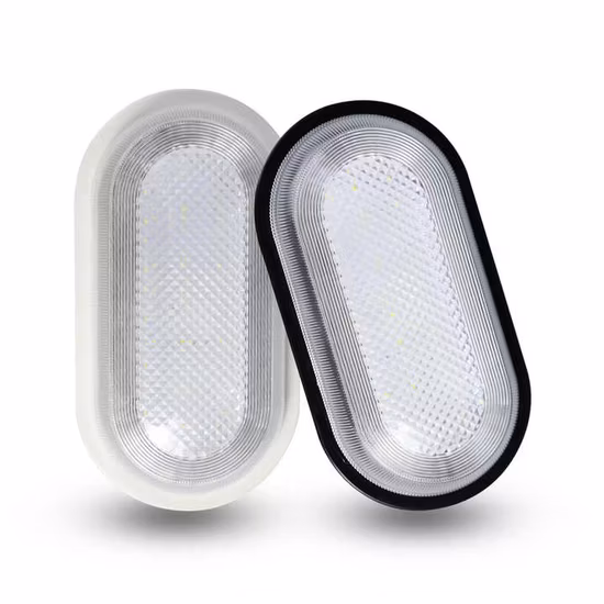 Bulkhead Lamp Round Oval Waterproof Wall Lamp Outdoor Bulkhead Lights