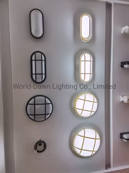 Waterproof Outdoor Lighting Round Wall Lamp 12W 16W LED Bulkhead Light