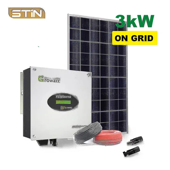 Chinese Home Family Use Paneles Solares 3000W 3kww Solar Panel Kit 