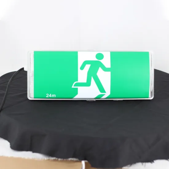 Exit Sign Rechargeable Emergency Light IP65 Waterproof Bulkhead Emergency Light 