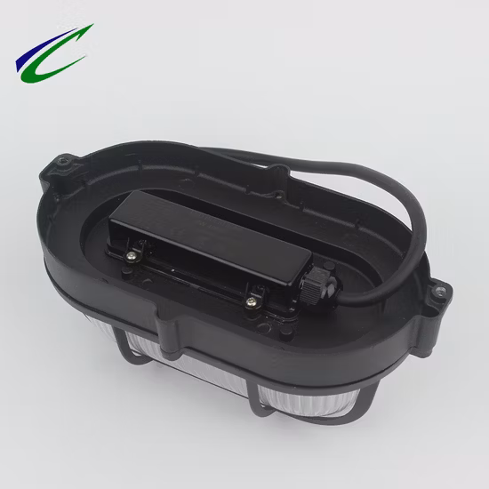 Black LED Bulkhead Light Ellipsoid Energy Saving LED Outdoor