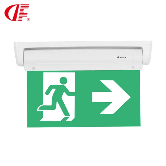 Safety Evacuation Indicator Light Acrylic LED Emergency Exit Lighting Sign Running Man Arrow Left 